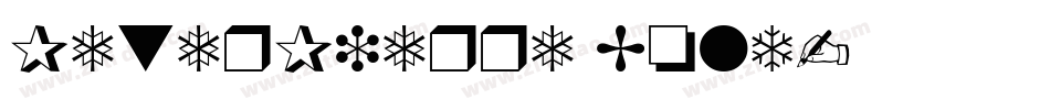 PeterPierre Bold字体转换